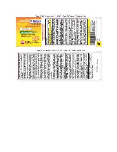 Aspirin Pain Reliever (Aspirin 81mg)